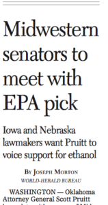 Clip from the front page of today's Omaha World-Herald.